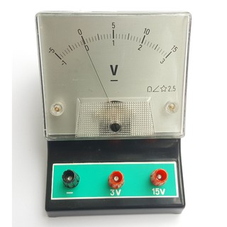 Ampe kế, vôn kế chỉ thị kim (1 chiều)