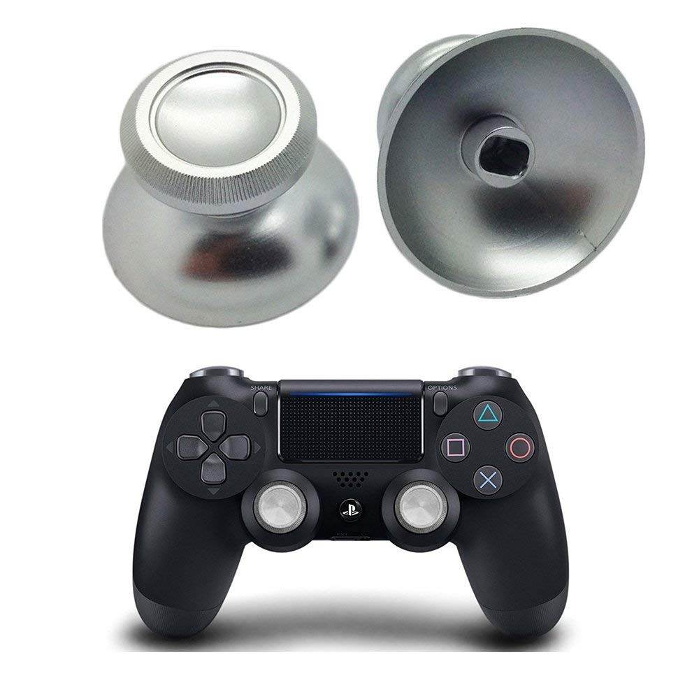 Vỏ bọc nút bấm điều khiển chất liệu kim loại 3d cho máy chơi game PS5 PS4 PlayStation 4 Xbox One