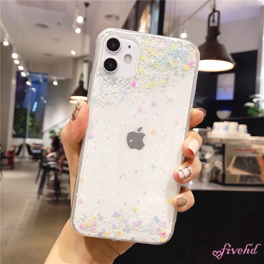 Ốp điện thoại trong suốt hình sao lấp lánh Samsung A9 A8 A7 A60 Plus 2018 J7 J5 Prime J7 J6 J4 J3 2018 J6 J4 Plus 2018 | BigBuy360 - bigbuy360.vn