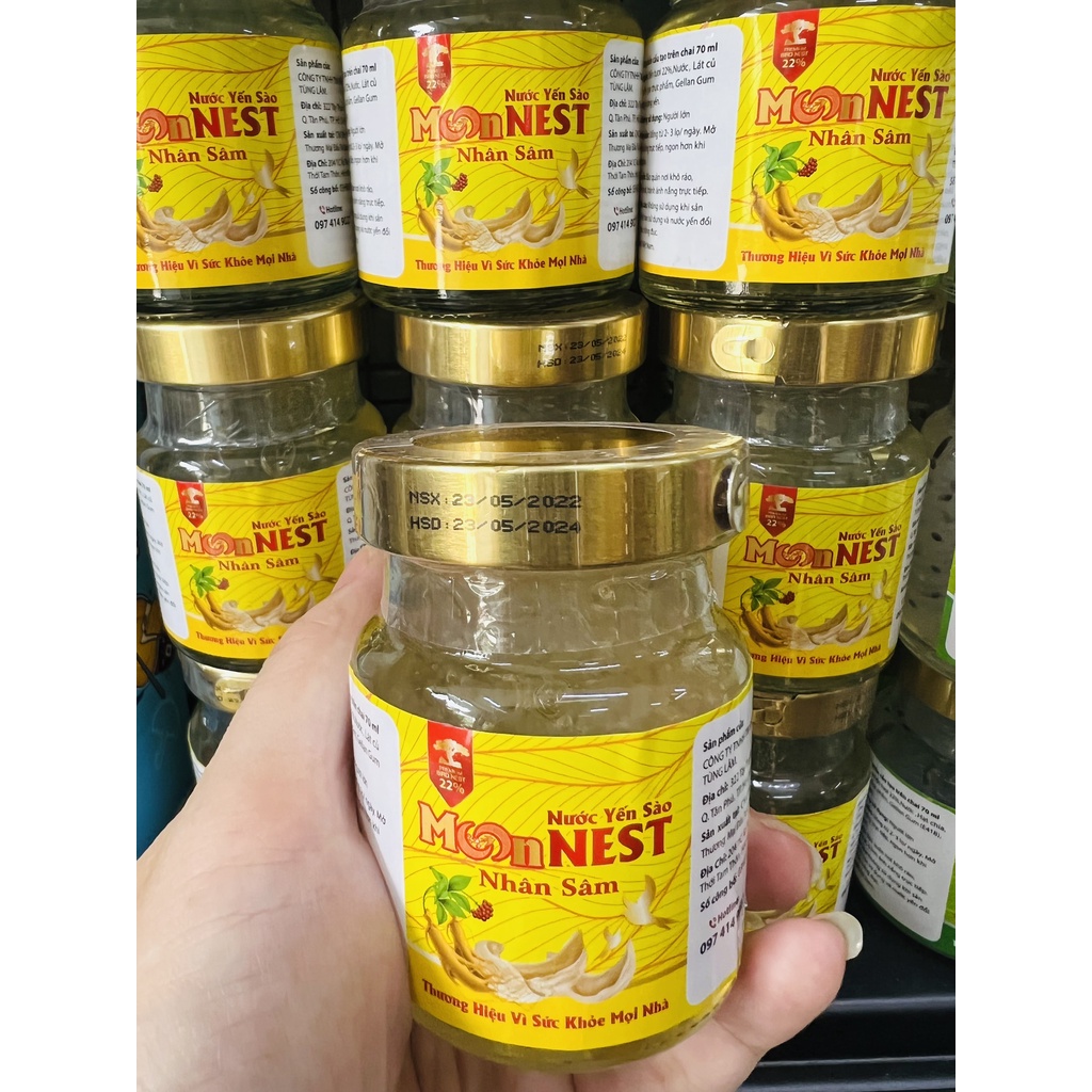 (Combo 10 hủ)Yến Hoàng-Kidstar hủ 20%-MonNest 22% 25%- Sunnest 16% 20% - Vương 22% -Kingnest -Sallanest-Rottnest 20% 30%
