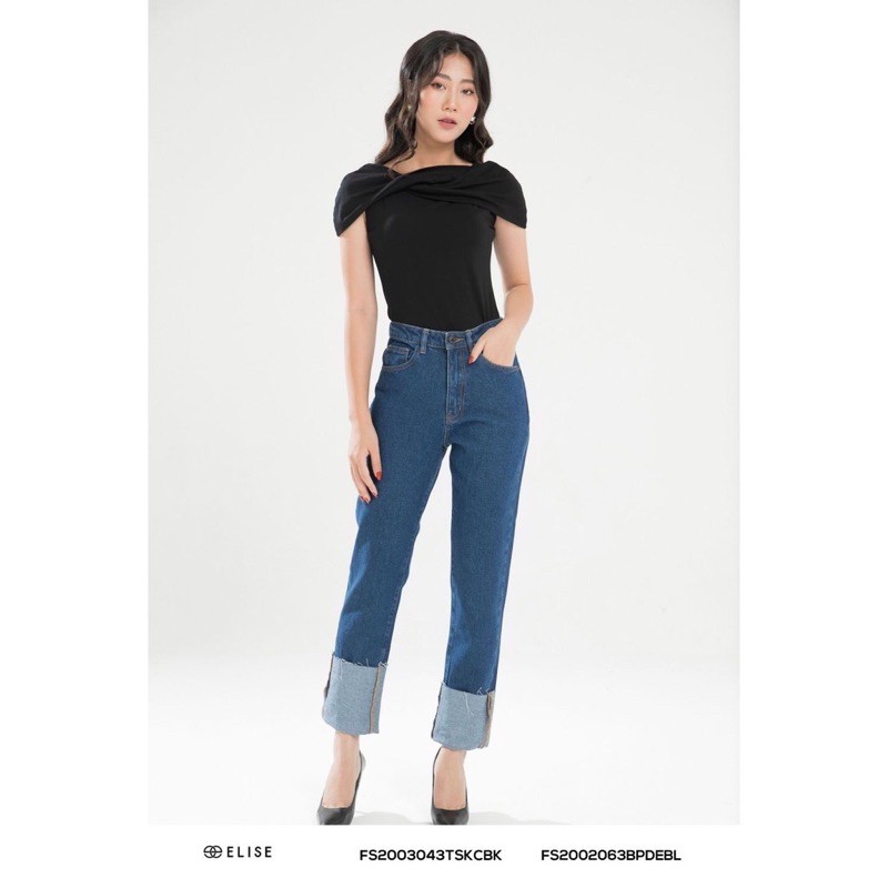 QUẦN JEANS DÀI XẮN GẤU