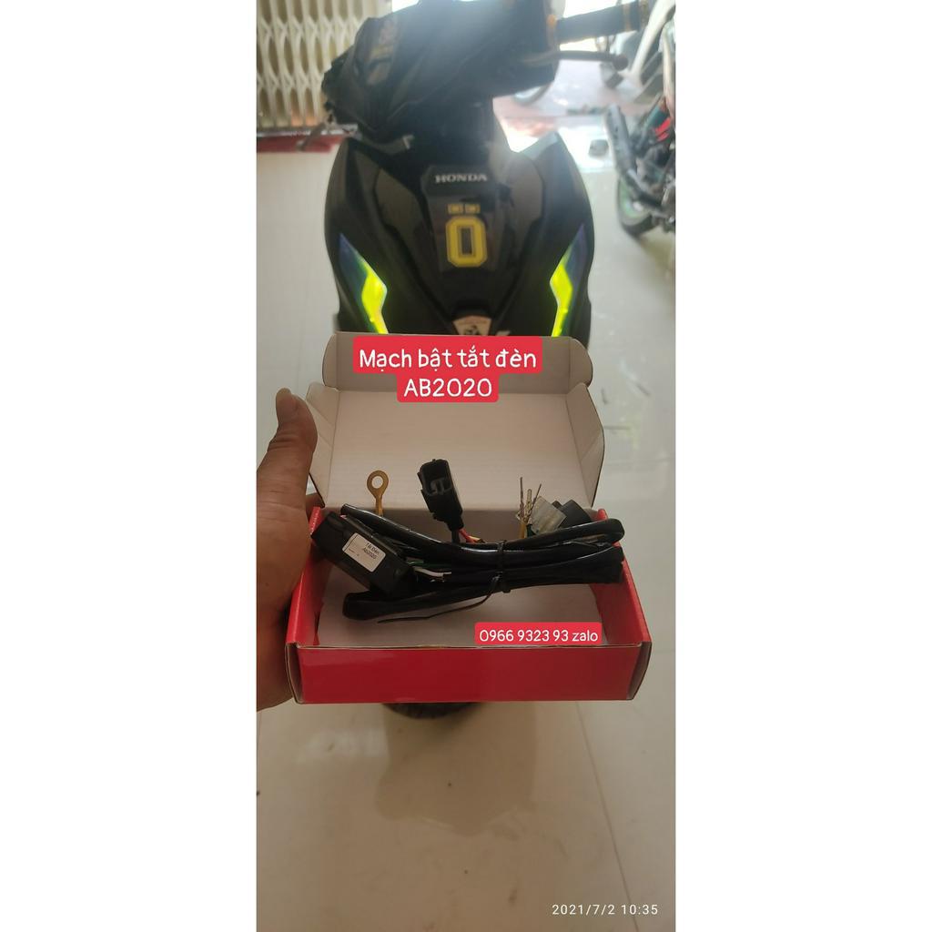 Mạch tắt đèn cho xe AB 2020 kèm công tắc passing sh