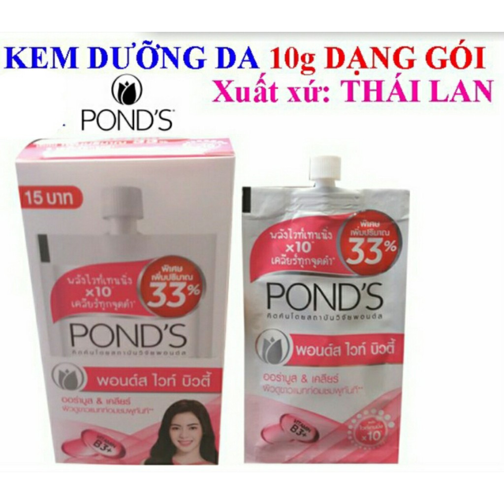 Kem dưỡng da pond's gói 10ml