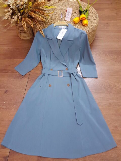 Đầm Xecop kiểu dáng Vest