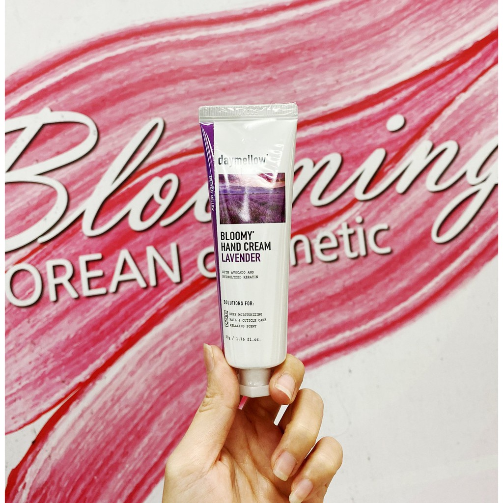 [New] Kem Dưỡng Da Tay Giữ Ẩm, Chống Lão Hóa Daymellow Bloomy Hand Cream 50g | BigBuy360 - bigbuy360.vn