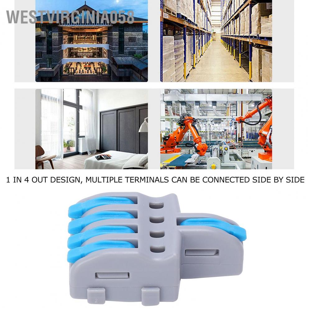 Có thể bán buôn Đầu nối dây 20 cái 1 trong 4 ra Bộ chia dẫn đẩy ‑ Loại phận điện Hàng giao ngayWestvirginia058