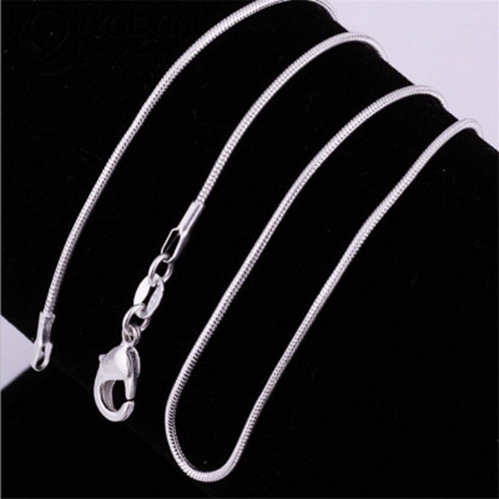 Thời Trang EUPUS|Vòng cổ Bằng Thép Không Gỉ 925 Thiết Kế Đơn Giản Thời Trang