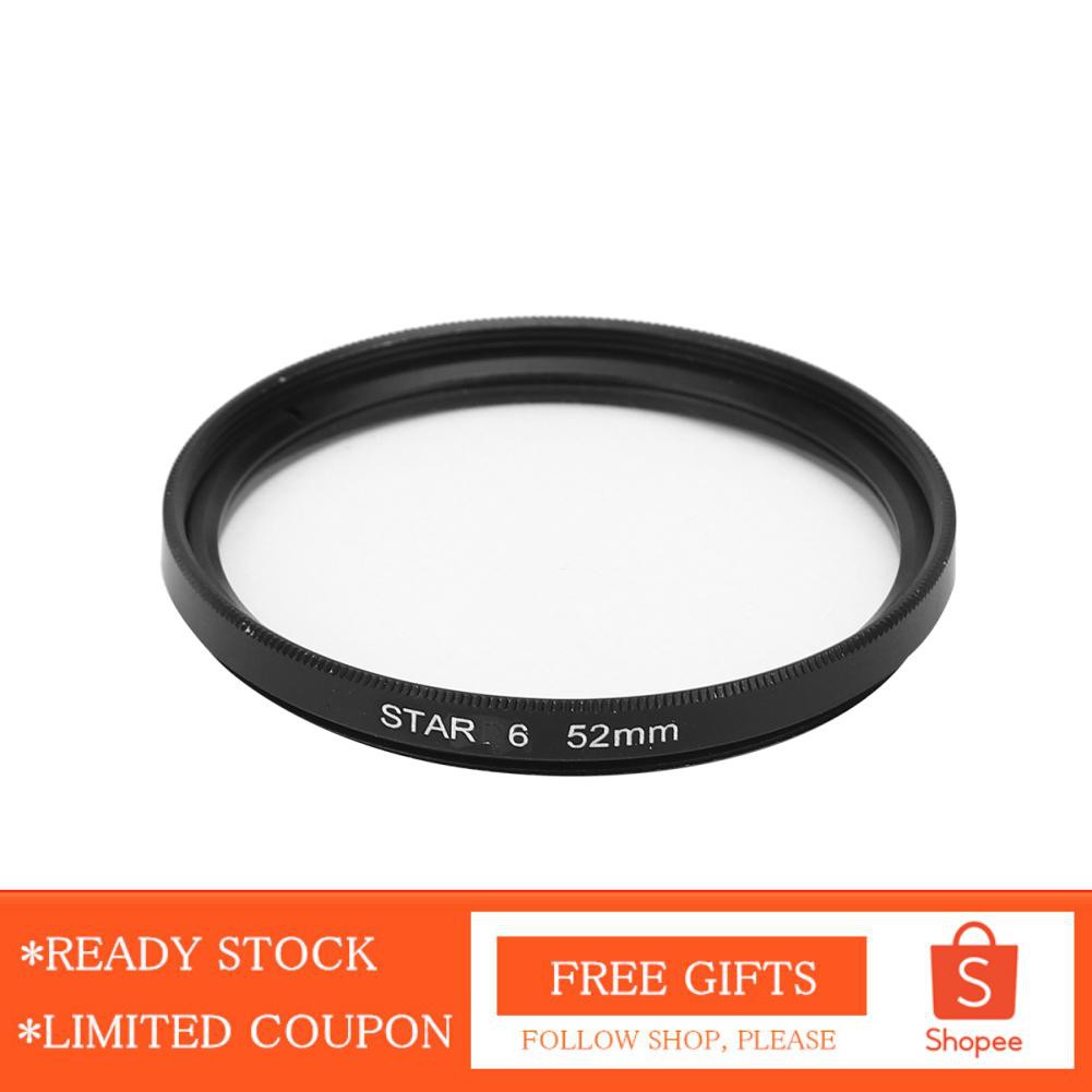 Alwaysonline Junestar 52mm Star Lens Filter for /Nikon/Sony/Pentax/Olympus Camera Lenses