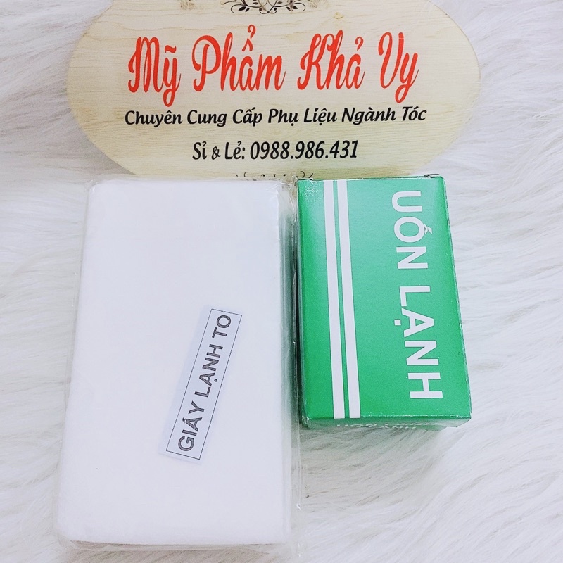 COMBO Giấy uốn lạnh size Lớn,nhỏ cho salon