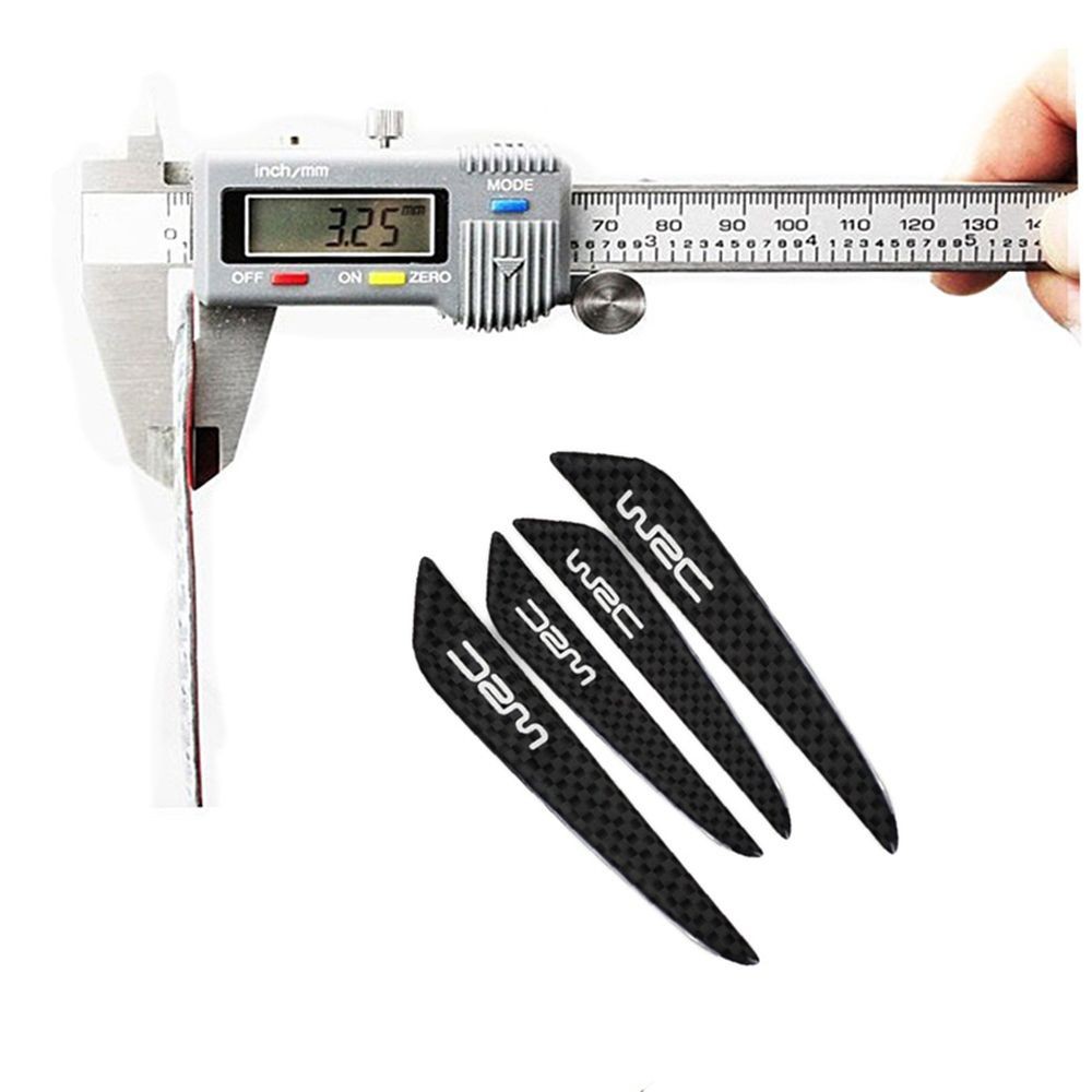 Miếng Dán Viền Cửa Xe Hơi Chất Liệu Sợi Carbon