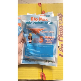 Bột thông tắc cống cực mạnh gói 100g, thông bồn cầu, bồn rửa bát, cống thoát nước...