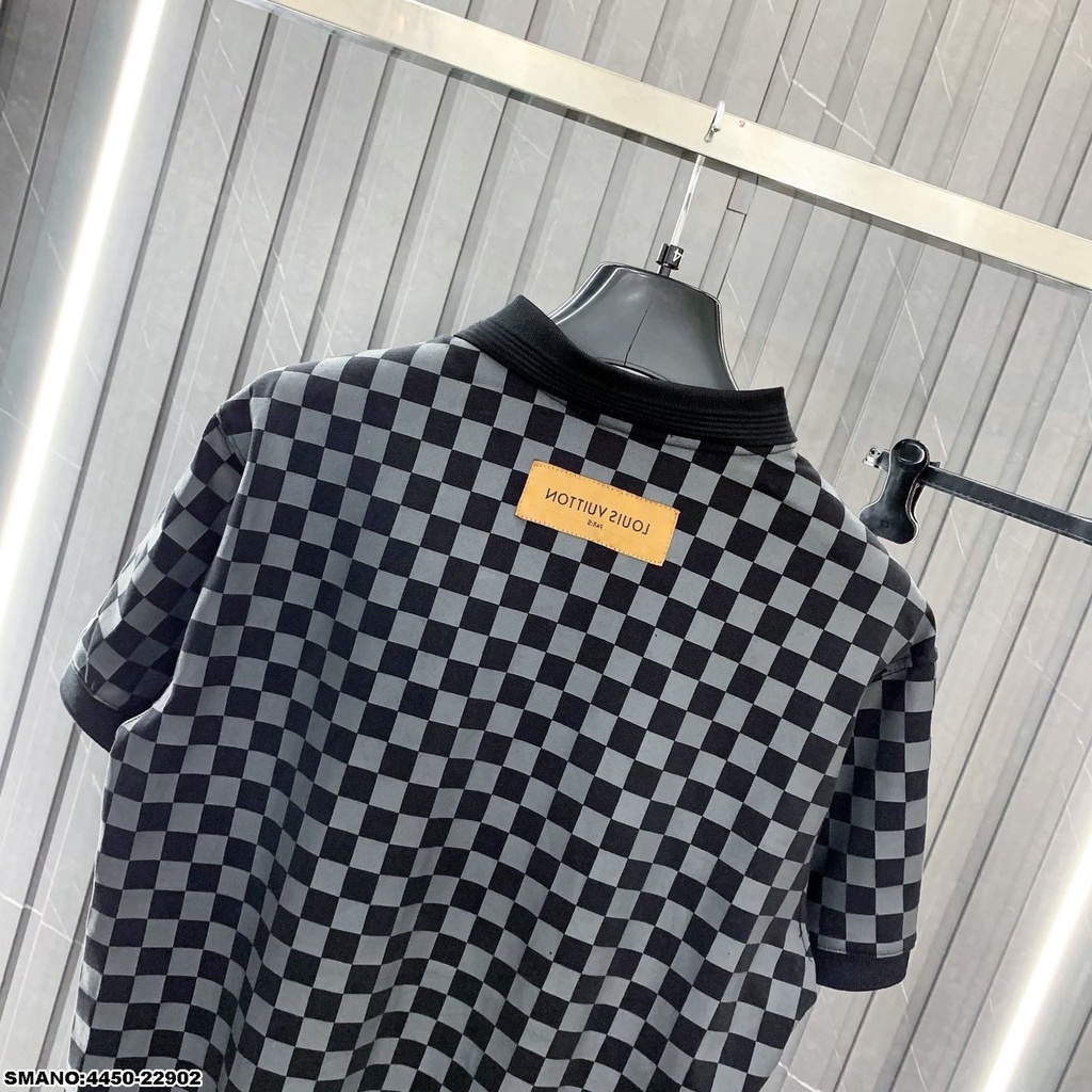 Áo polo nam LV hàng cao cấp , áo thun nam chất cotton  form chuẩn dáng