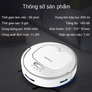 ROBOT HÚT BỤI LAU NHÀ PUREATIC V2S