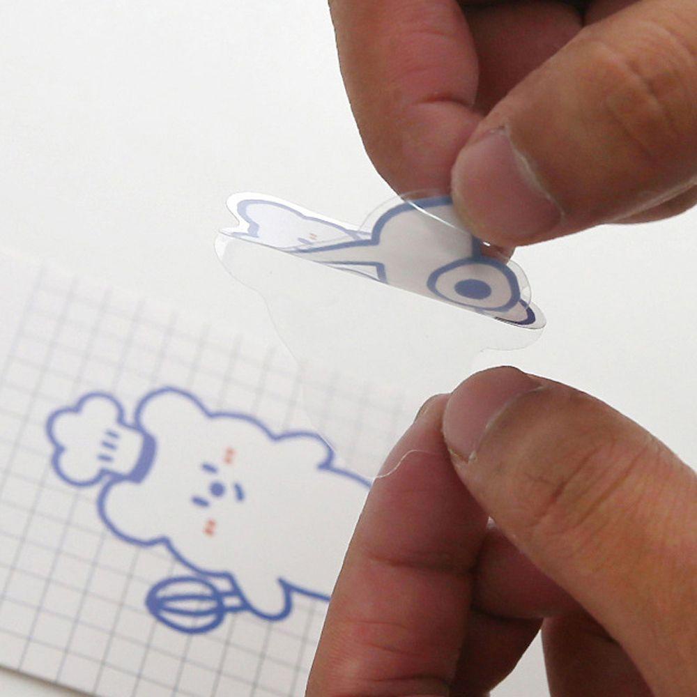 Miếng Dán Trang Trí Sổ Tay / Nhật Ký Hình Động Vật Dễ Thương DIY