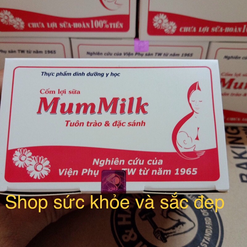 CỐM LỢI SỮA Mummilk - Sữa về sau 5 - 7 ngày sử dụng