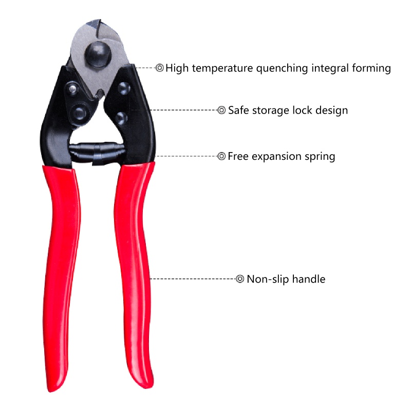 Kìm Cắt Dây Cáp Bằng Thép Không Gỉ 5mm Chuyên Dụng