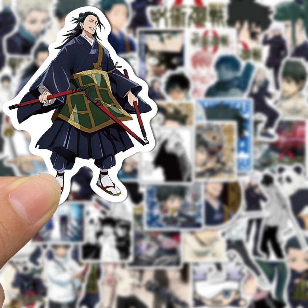 50 Cái Jujutsu Kaisen 0 the movie Chú Thuật Hồi Chiến | Anime Sticker laptop trang trí trên tường