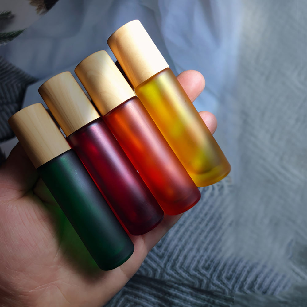 (Hàng Mới Về) Lọ Chiết Mỹ Phẩm Bằng Gỗ Dung Tích 10ml Tiện Dụng