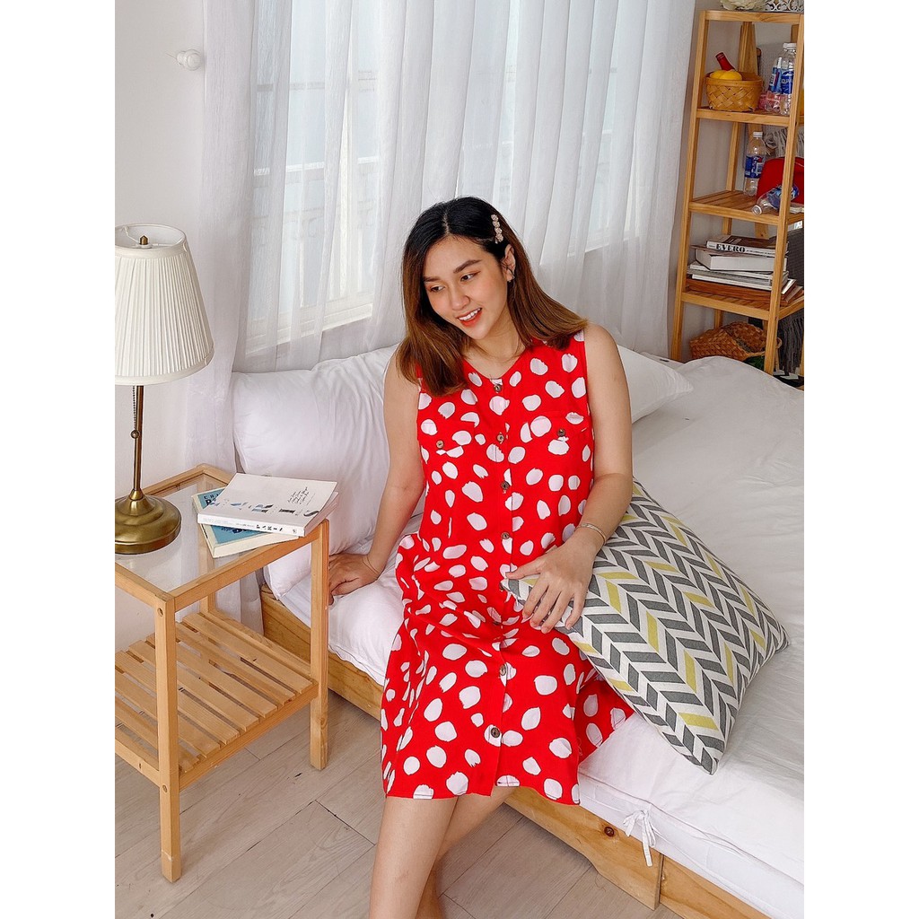 ĐẦM TOLE MẶC NHÀ DẠO PHỐ SIÊU NHẸ MÁT | BigBuy360 - bigbuy360.vn