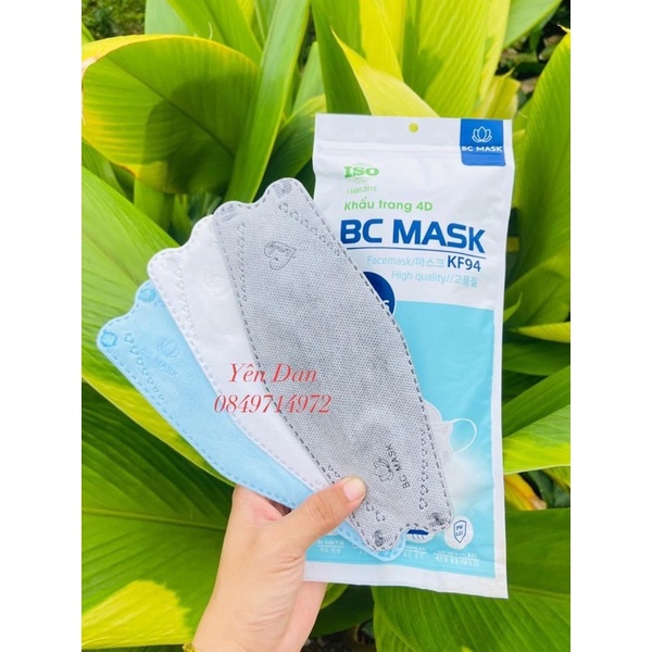 [Buôn Sỉ] 30 Caí Khẩu Trang Kf94 Bc Mask (Hàng Kháng Khuẩn)