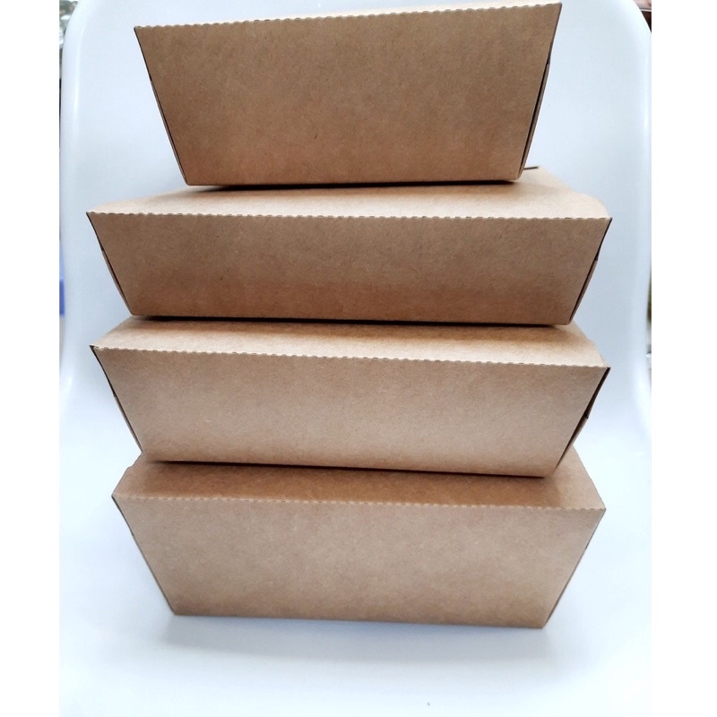 Hộp giấy kraft sử dụng tiện lợi nhiều size