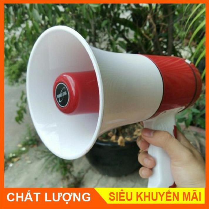 Loa Phóng Thanh Pin Sạc Cầm Tay  Megaphone MS16-003 Có Khe Cắn USB, Ghi Âm Phát Lại