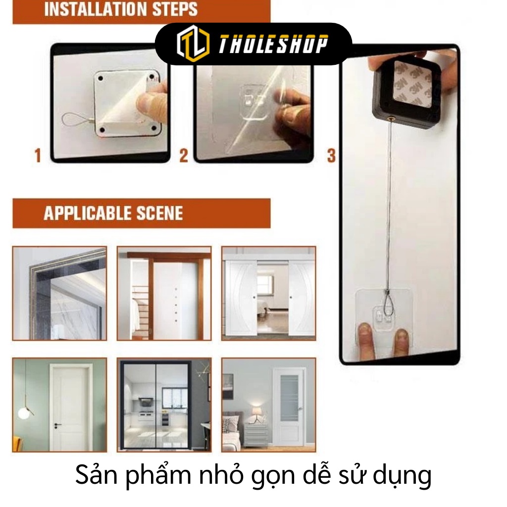 Thiết Bị Đóng Cửa Tự Động - Hộp Dây Rút Đóng Cửa Cảm Biến Chống Oxy Hóa 9740