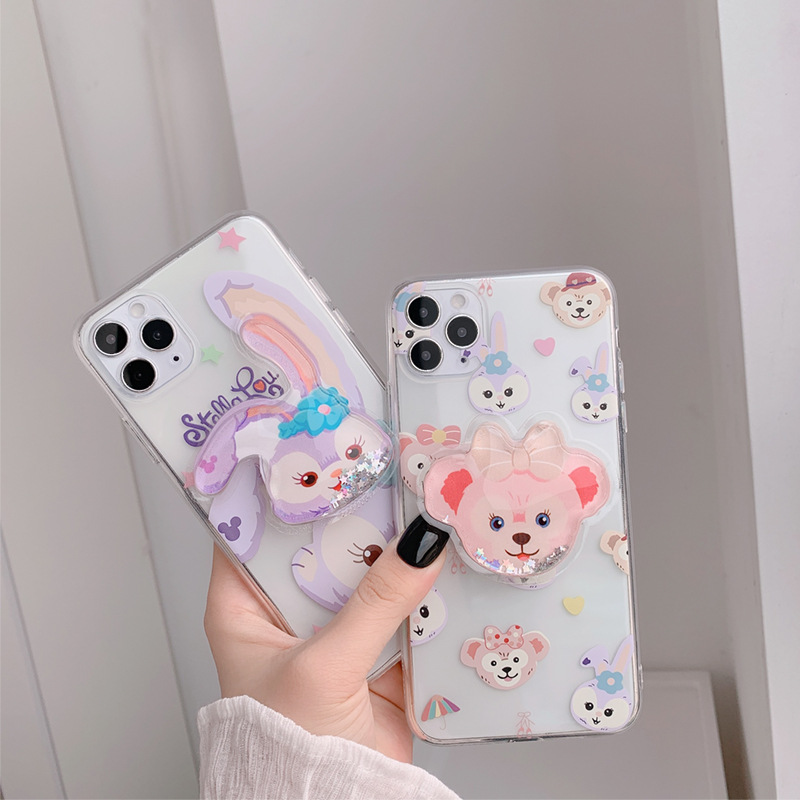 Ốp Điện Thoại Có Giá Đỡ Dễ Thương Cho Iphone 11 Pro X Xr Xs Max 8 7 Plus Se2020