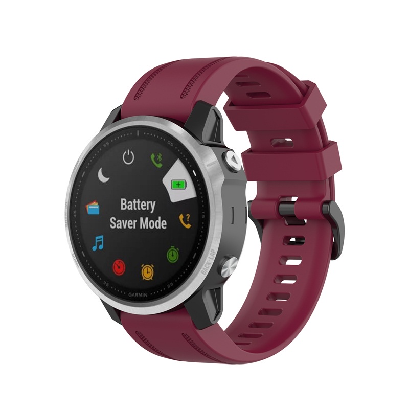 Dây đeo thay thế bằng silicone 20mm cho Garmin Fenix 6S Fenix 6s