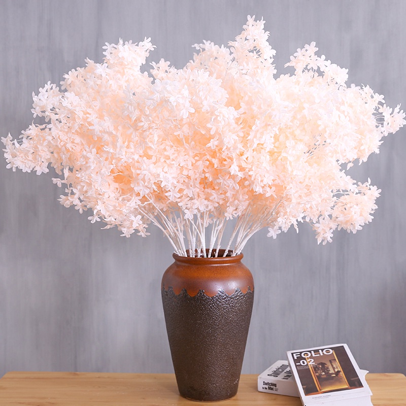 Bó hoa tử đinh hương giả dùng trang trí phòng khách / phòng ngủ diy
