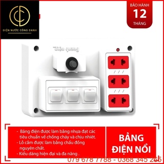 Bảng Điện Nổi Điện Quang 3ct & 2ct