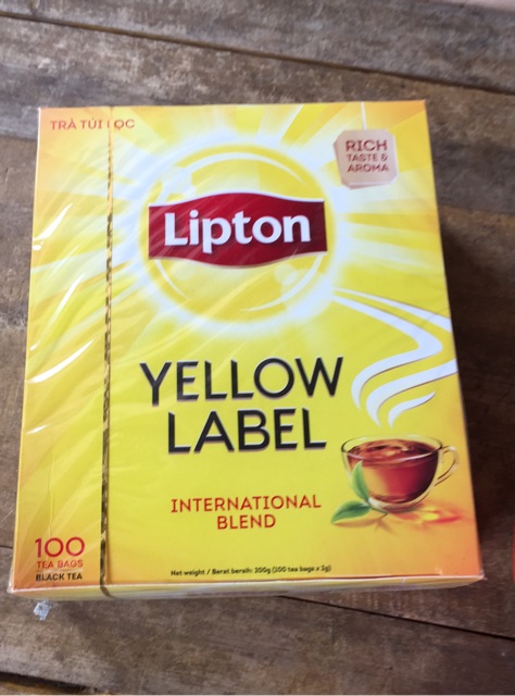 Lipton 200g( 100 tea bags*2g)