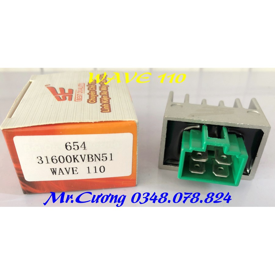 Tiết chế chỉnh lưu  xe Wave 110, Jupiter, Sirius, Exciter 135