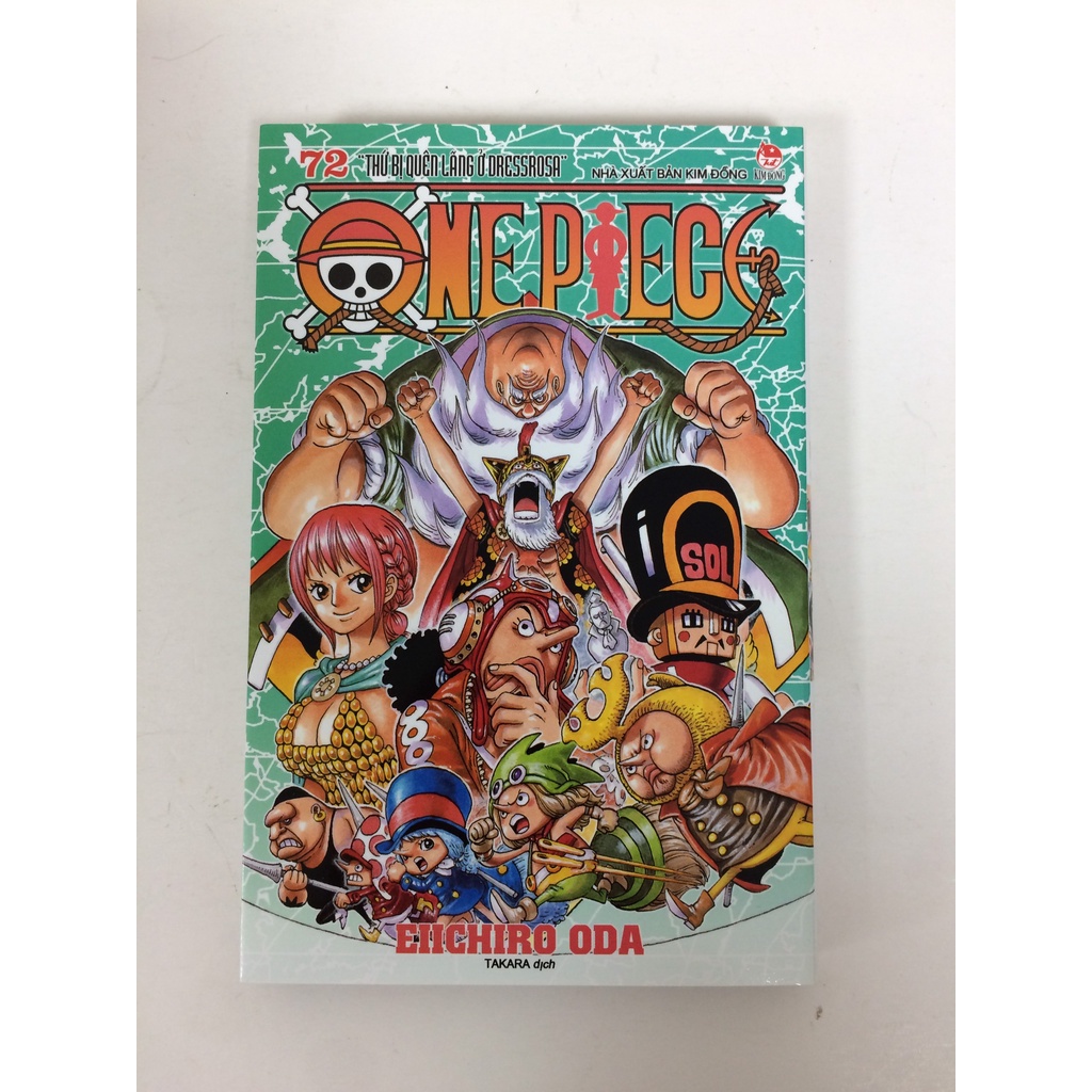 Sách - One piece - Tập 72 (Bìa rời)