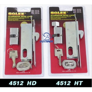 Khóa cửa lùa solex thái lan 4512 - made in thailand