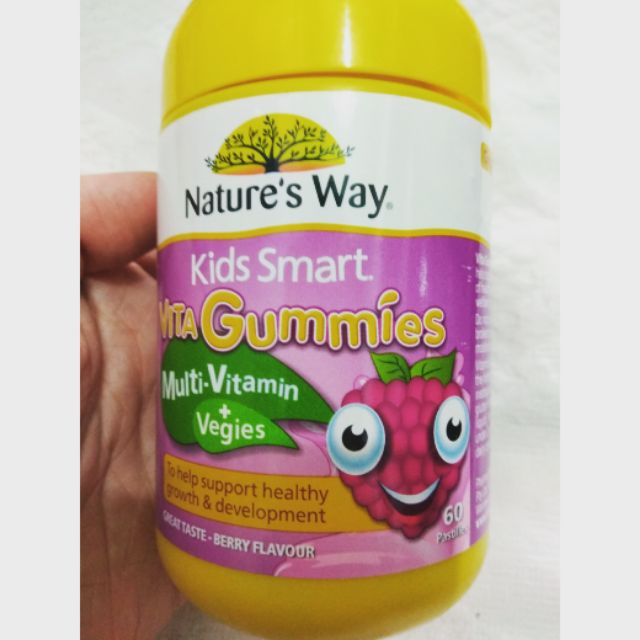 Kẹo Vita Gummies Multivitamin Và Vegies Bổ Sung Vitamin Tổng Hợp Và Chất xơ