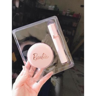 Set Phấn Phủ Eglips Barbie limisted Kèm Son