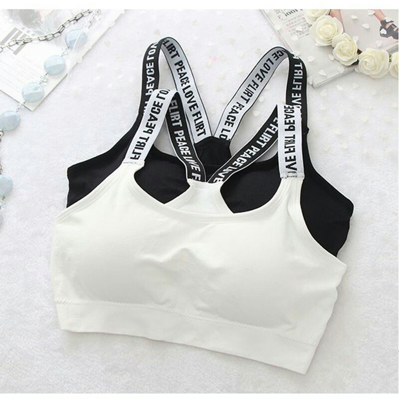 Áo Bra Nữ ⭐FREESHIP⭐ Áo Ngực Nữ- Bra cotton Tập Gym Dây Chéo Lưng Kèm Mút 1102