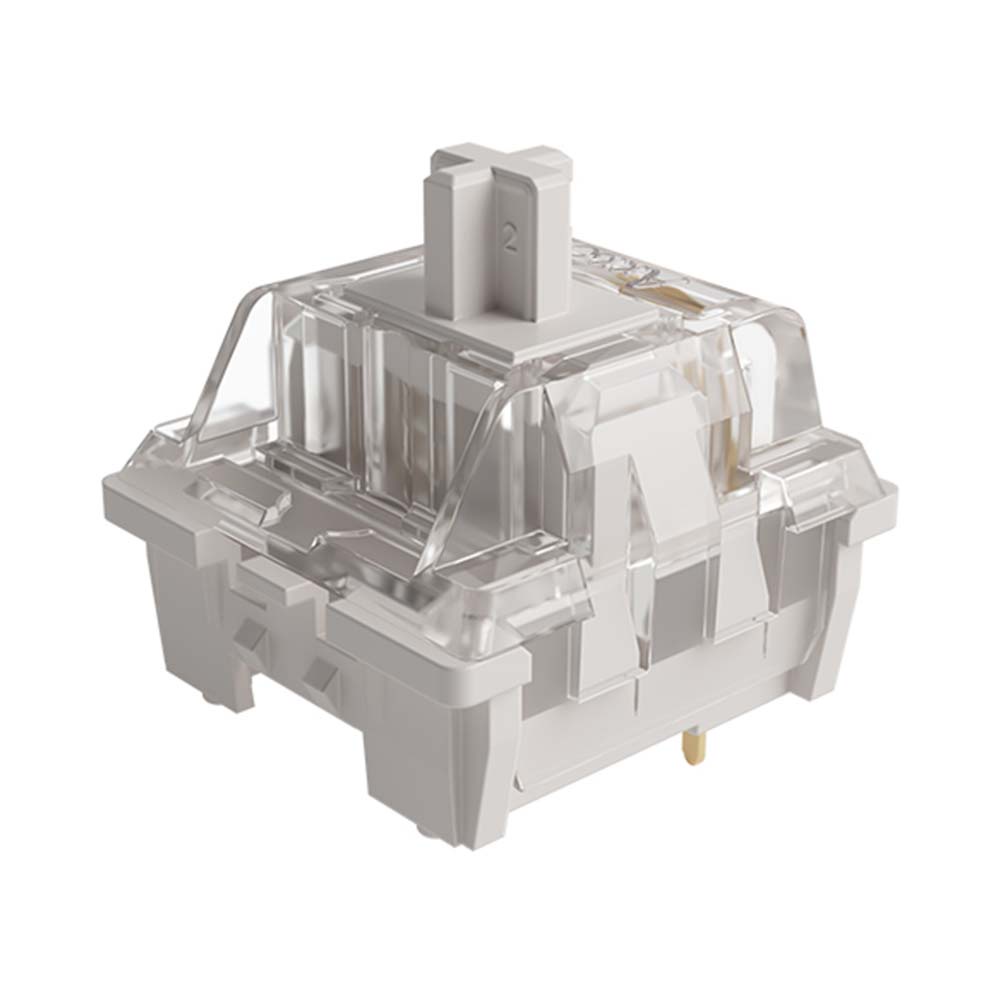 Bộ 45 Switch bàn phím cơ Akko CS Vintage White