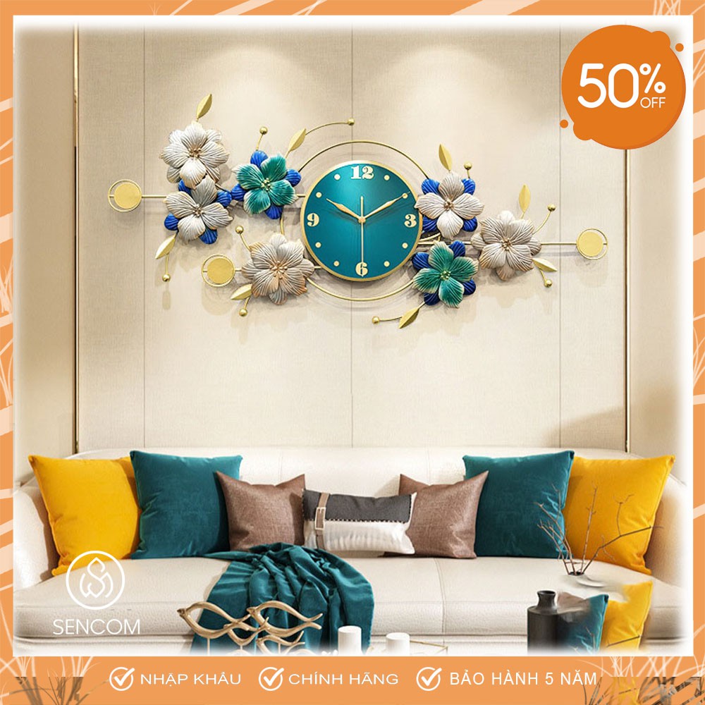 [Mã LIFEHLFEB giảm 10% đơn 150K] Đồng Hồ Treo Tường, Đồng Hồ Trang Trí Decor Vòng Mã 0039