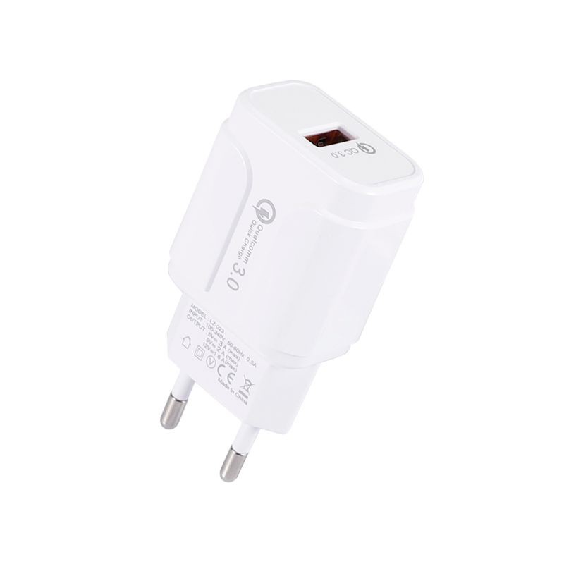 Bộ Sạc Nhanh 3.0 Usb 18w Cho Điện Thoại Sony Lg Htc Zte Lenovo Galaxy6/3