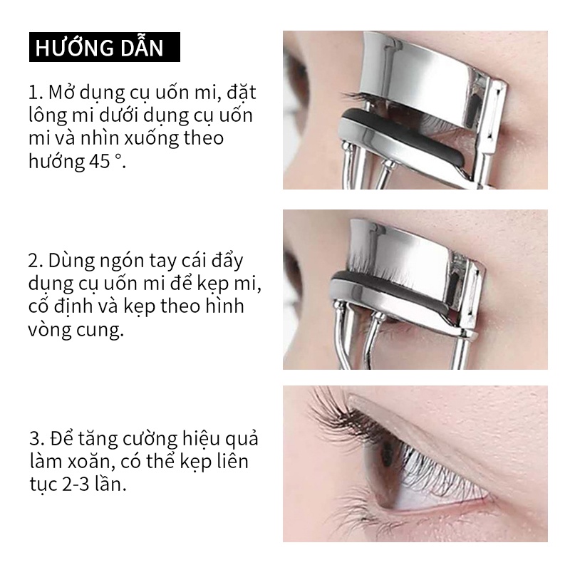 [Hàng mới về] Kẹp bấm làm cong mi kích thước nhỏ dành cho nữ