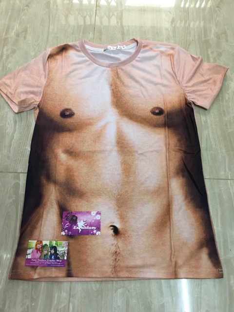 Áo thun in body nam nữ 3d