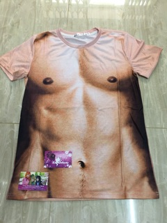 Áo thun in body nam nữ 3d
