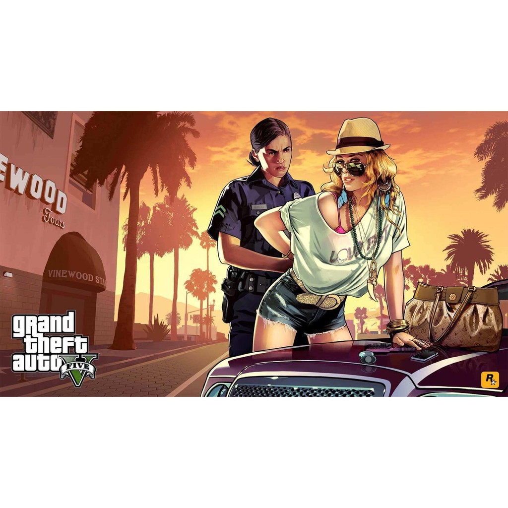 Máy Chơi Game Gta V1.52 Build 1.0.2189 - Grand Theft Auto 5 - Dvd Pc