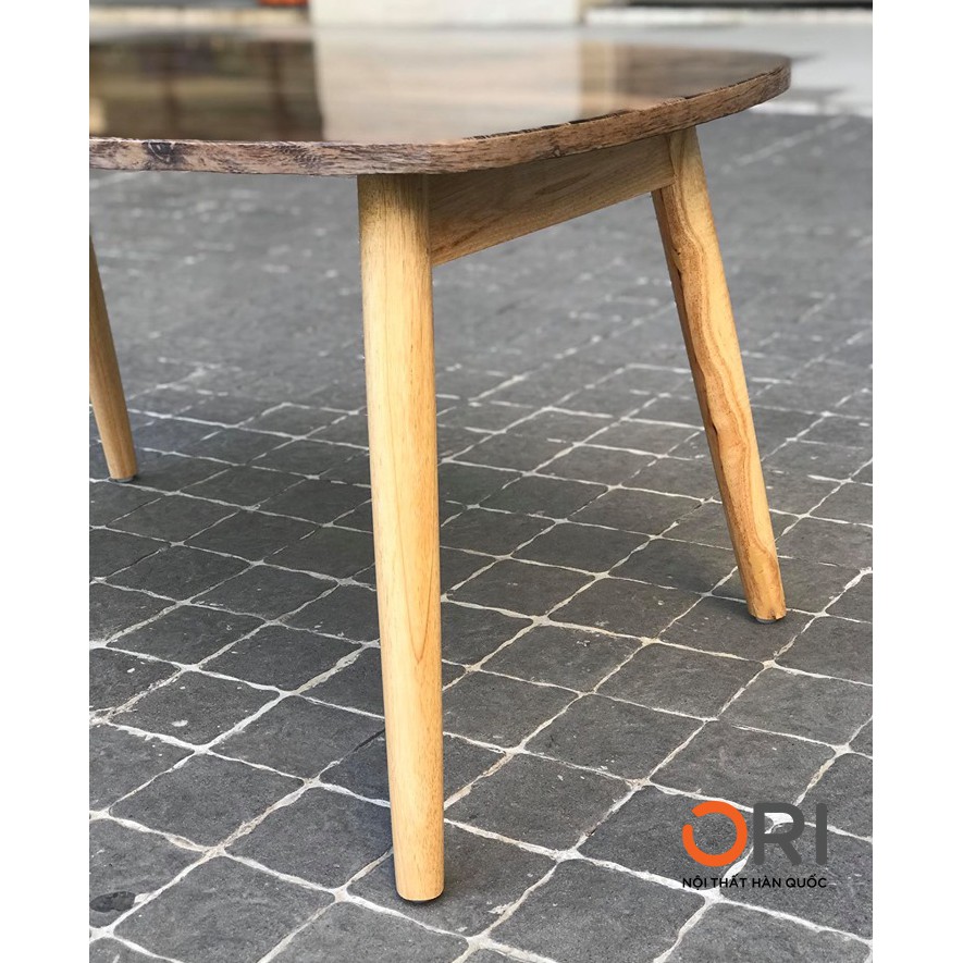 Bàn Sofa Chân Gấp Mặt Giả Đá Cao Cấp - HIKA TABLE - ORI NỘI THẤT HÀN QUỐC