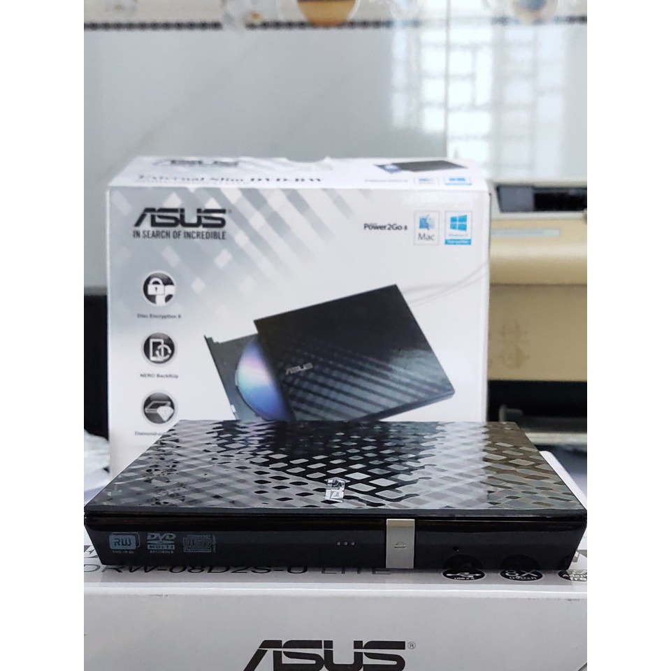 Ổ Đĩa Quang DVD-USB - RW LITEON 8X eBAU108, External  GẮN NGOÀI USB 2.0 chính hãng