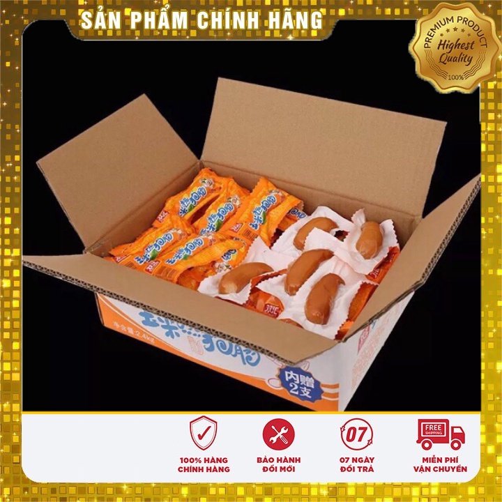 XÚC XÍCH NGÔ ĂN LIỀN THƠM NGON TỔNG KHO ĂN VẶT SG