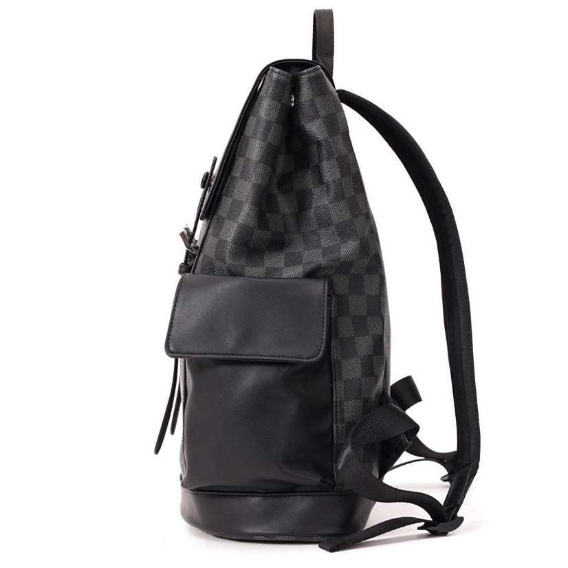 Balo da nam nữ đẹp thời trang ulzzang cặp đi học lv cao cấp đựng laptop phong cách đeo vai unisex chống nước