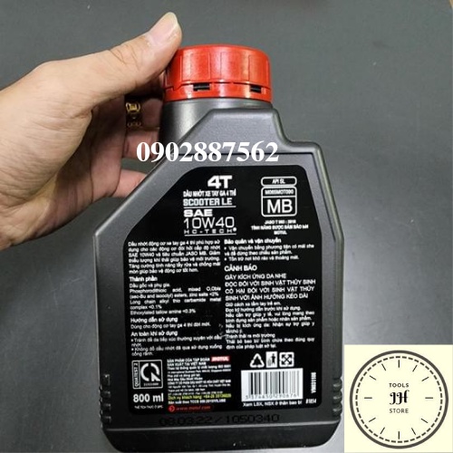 Nhớt xe tay ga motul scooter LE 10w40 800ml